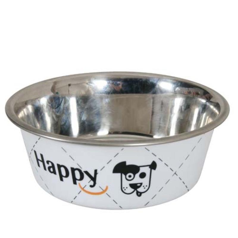 Zolux Nerezová miska HAPPY 25cm / 2