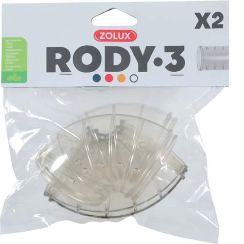 Zolux RODY3 tunel koleno 55x100x55 mm 2ks Zolux