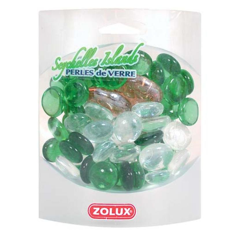 Zolux SEYCHELLES ISLANDS 460g dekorace do akvária barevné skleněné korálky Zolux