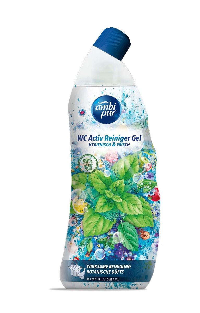 Ambi Pur WC Active gel máta & jasmín 750 ml Ambi Pur