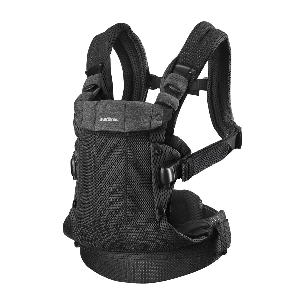 BabyBjörn Nosítko Harmony Black 3D mesh