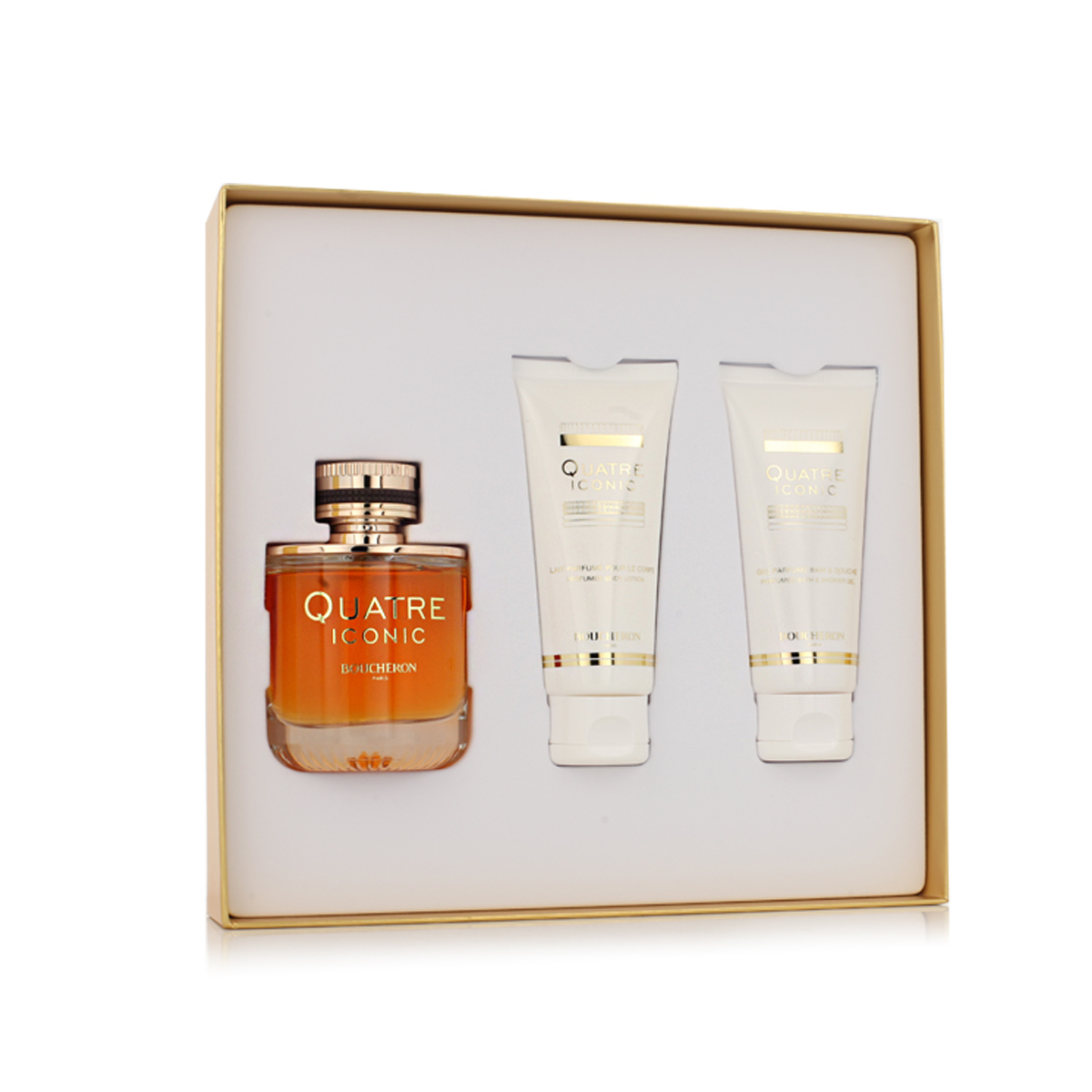 Boucheron Quatre Iconic EDP 100 ml + SG 100 ml + BL 100 ml W Boucheron