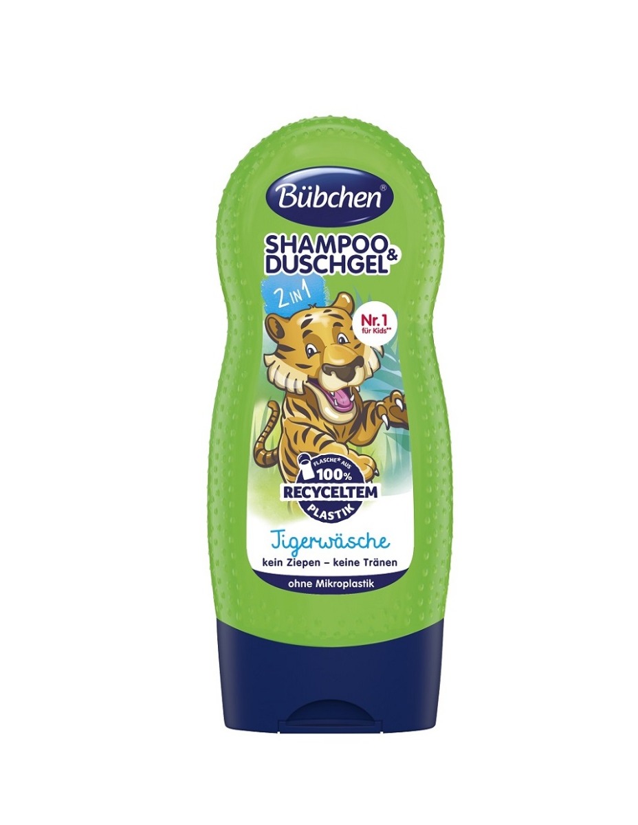 Bübchen Kids Šampon & sprchový gel Tygr 230 ml Bübchen