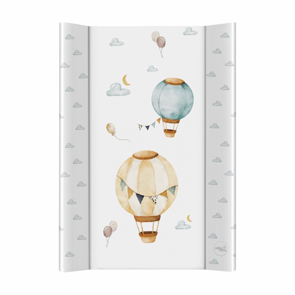 Ceba Podložka přebalovací 2-hranná s pevnou deskou (50x70) Basic Balloons Ceba