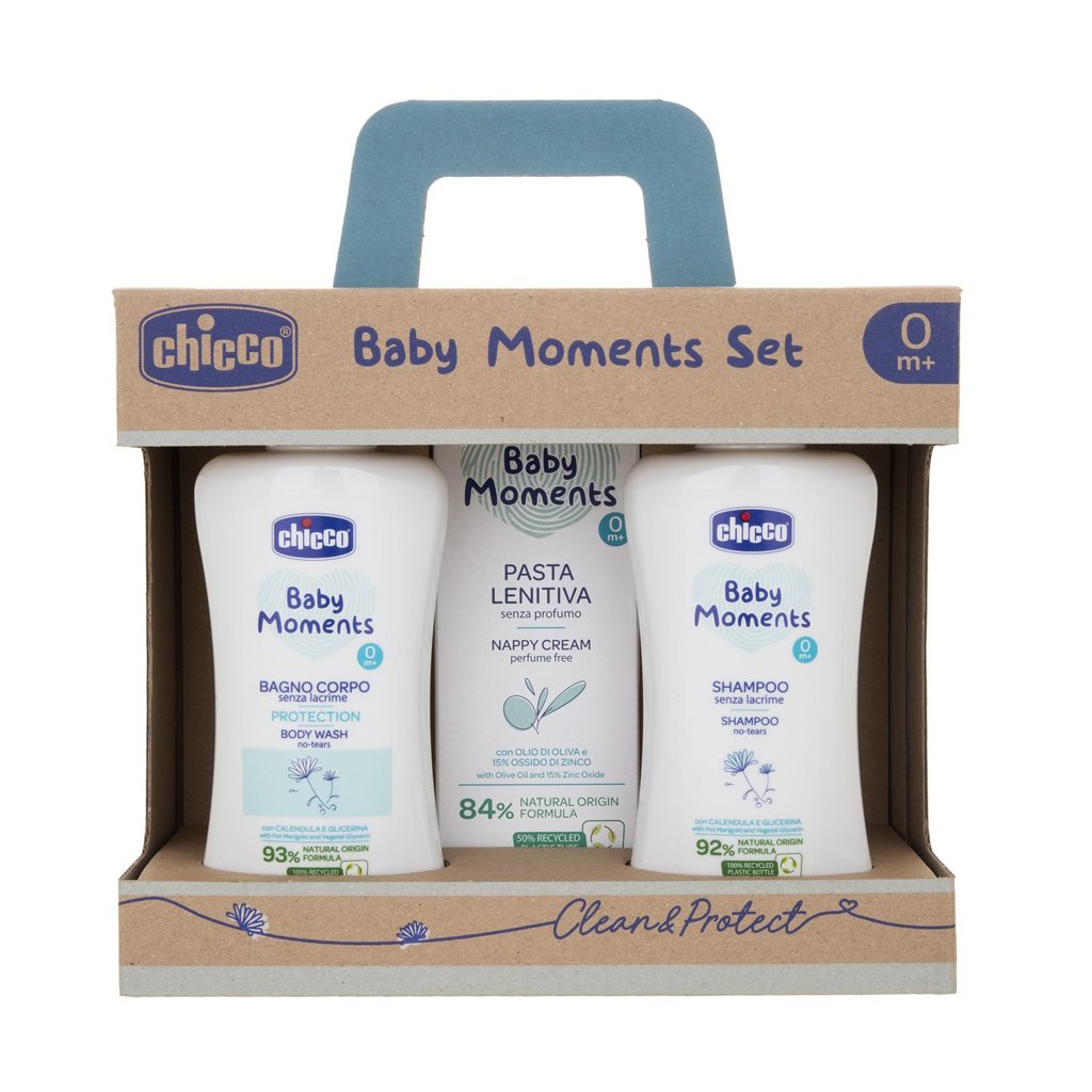 Chicco Set dárkový kosmetický Baby Moments 0m+ Chicco