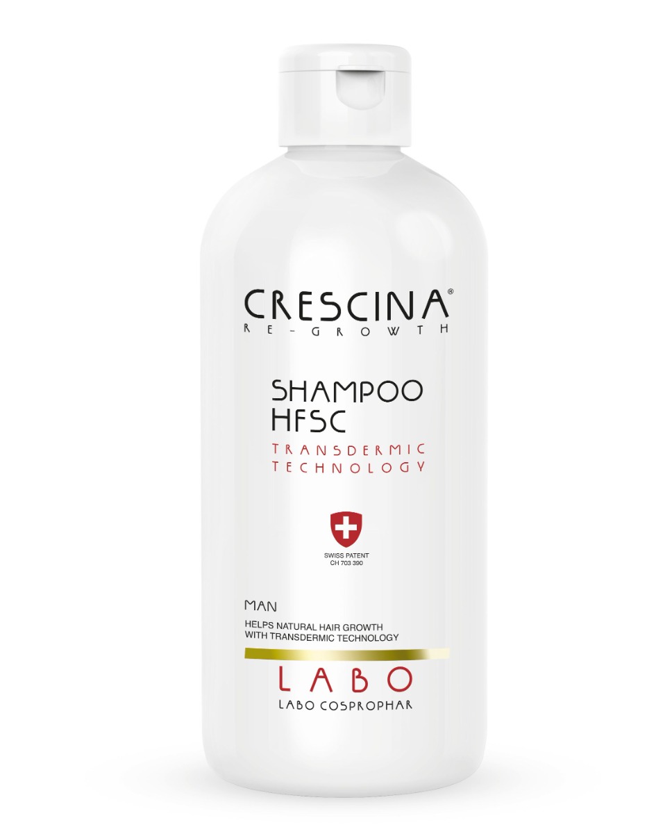 Crescina Transdermic šampon proti řídnutí vlasů pro muže 500 ml Crescina