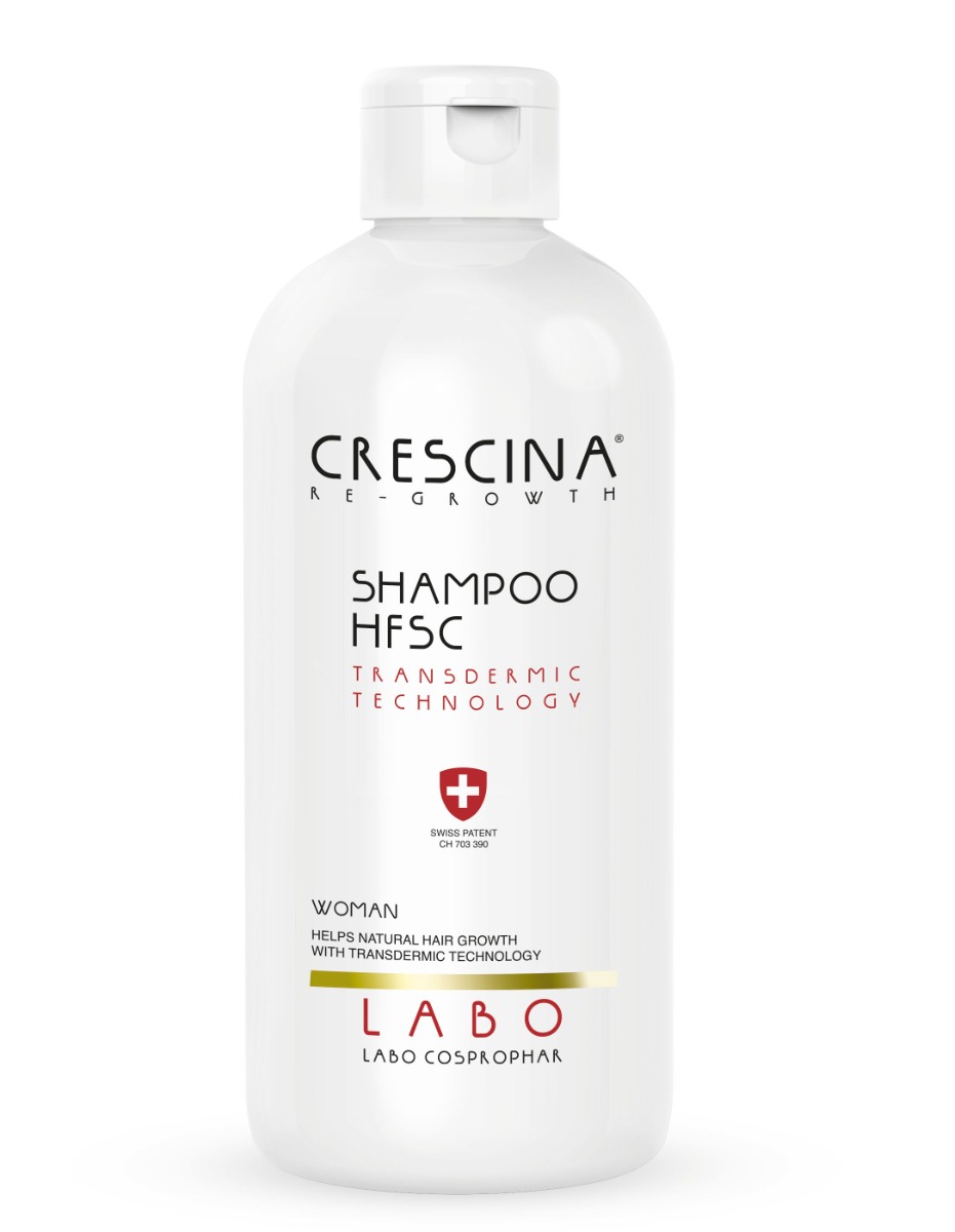 Crescina Transdermic šampon proti řídnutí vlasů pro ženy 500 ml Crescina