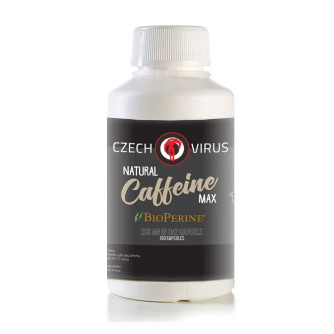 Czech Virus Natural Caffeine MAX - 100 kapslí Czech Virus