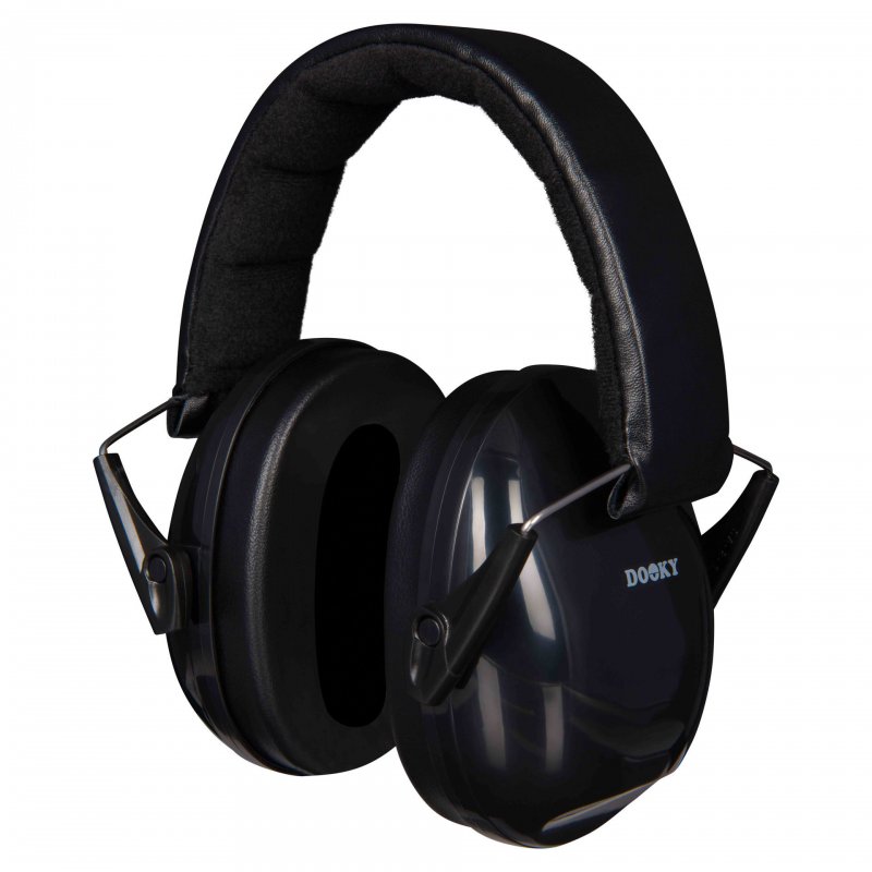 Dooky chrániče sluchu JUNIOR 36m+ Black Dooky