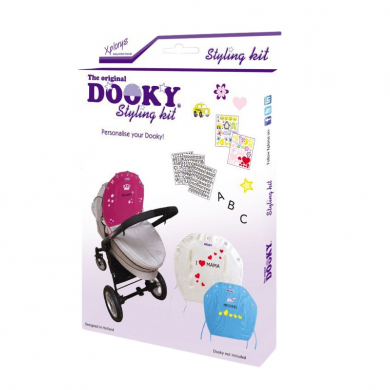 Dooky sada nažehlovacích obrázků Styling Kit Dooky