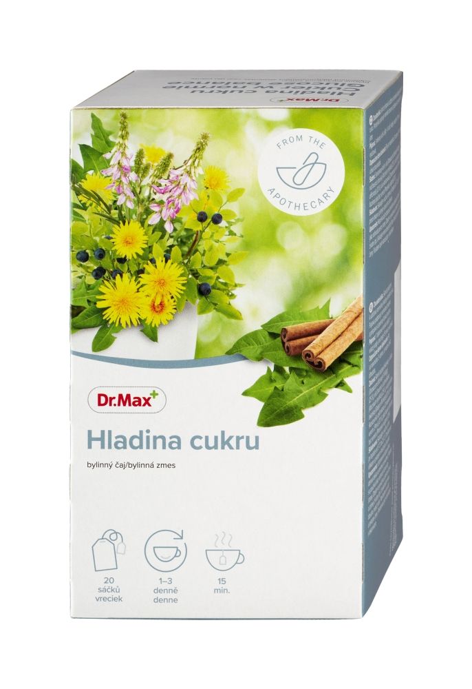 Dr. Max Hladina cukru bylinný čaj 20x1