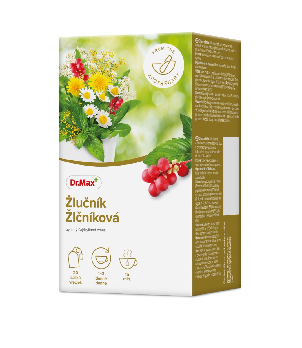 Dr. Max Žlučník bylinný čaj 20x1