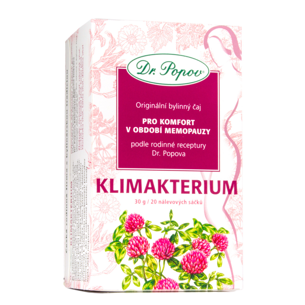 Dr. Popov Čaj Klimakterium nálevové sáčky 20x1