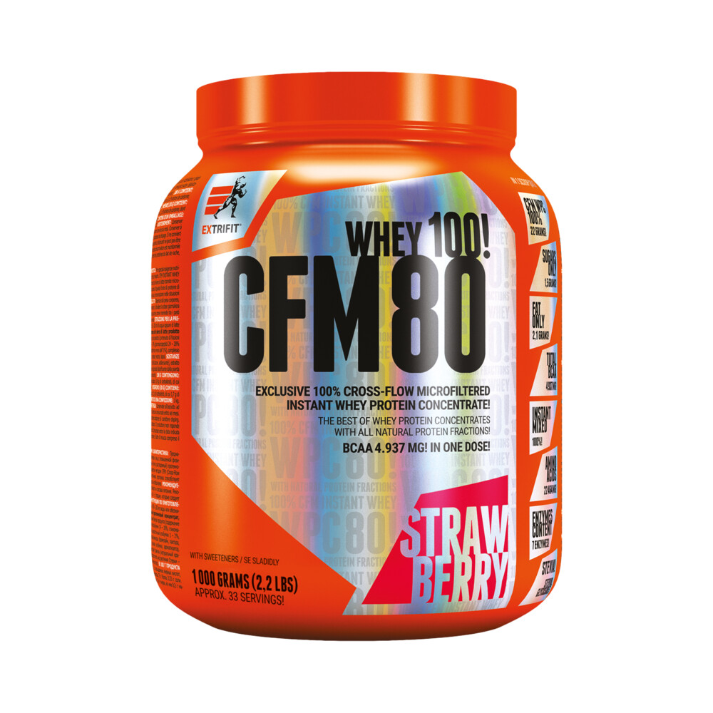 Extrifit CFM Instant Whey 80 1kg - karamel Extrifit
