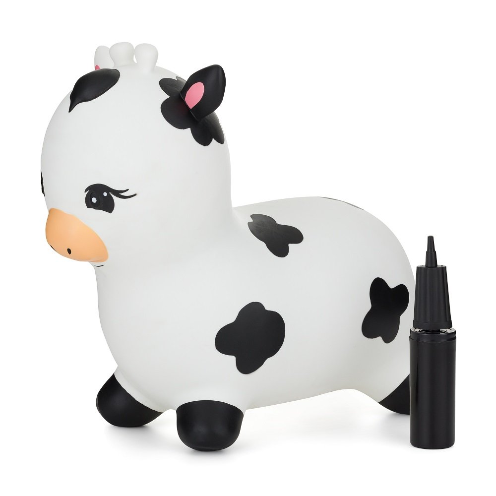 FEEDO Zvířátko skákající Cow White FEEDO