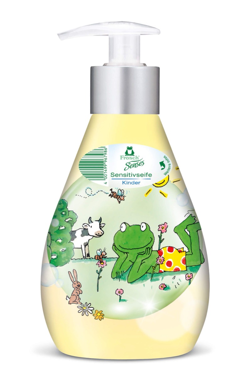 Frosch Tekuté mýdlo pro děti s dávkovačem EKO 300 ml Frosch