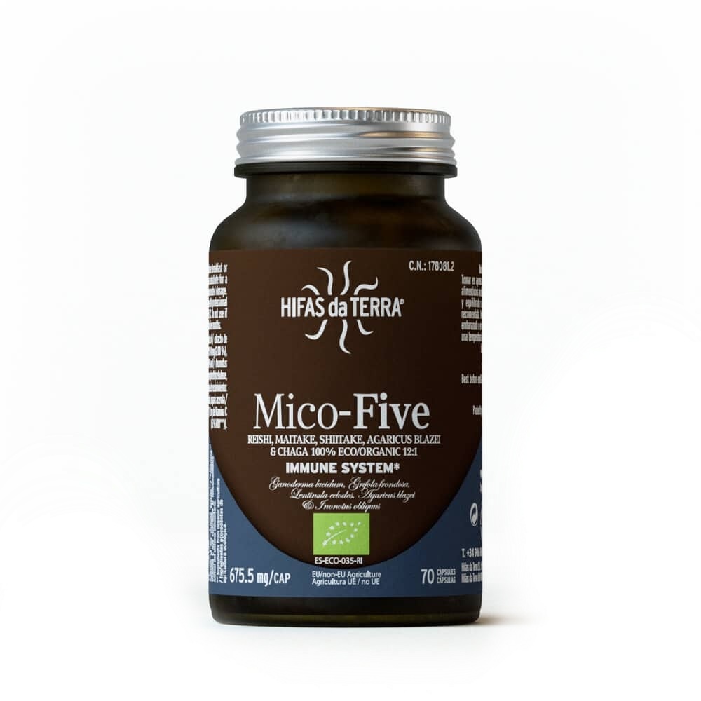 Hifas da Terra Mico-Five Immune System BIO 70 kapslí Hifas da Terra