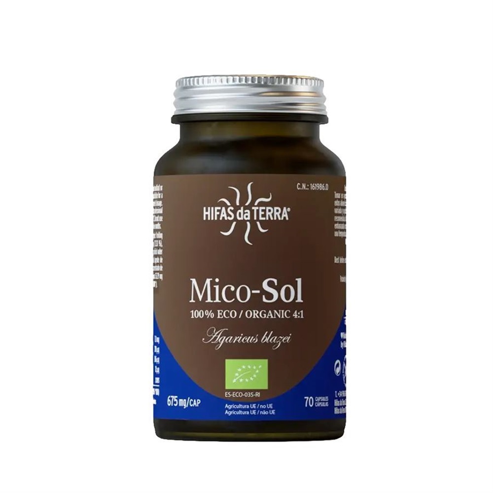 Hifas da Terra Mico-Sol BIO 70 kapslí Hifas da Terra