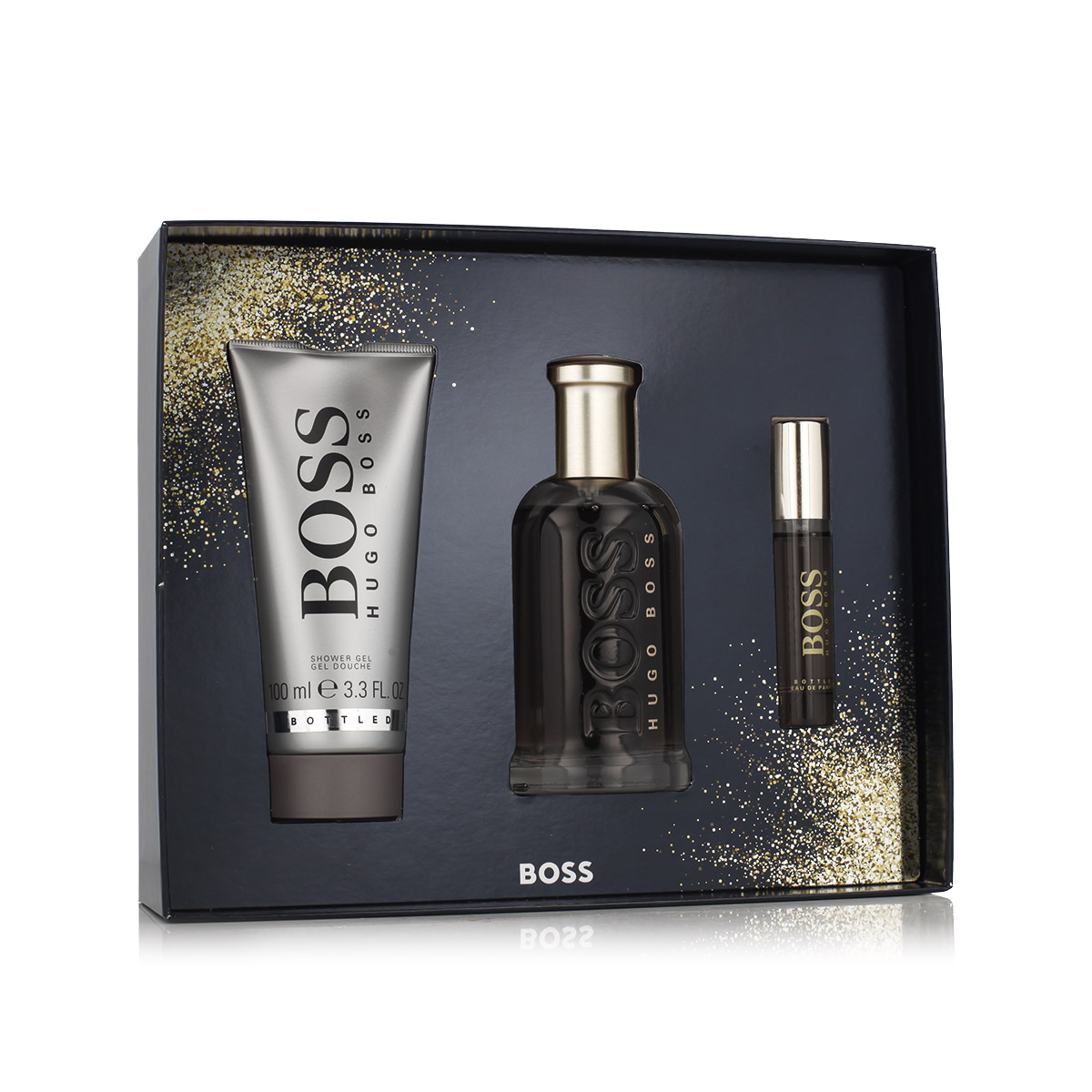 Hugo Boss Boss Bottled EDP 100 ml + EDP MINI 10 ml + SG 100 ml M Hugo Boss
