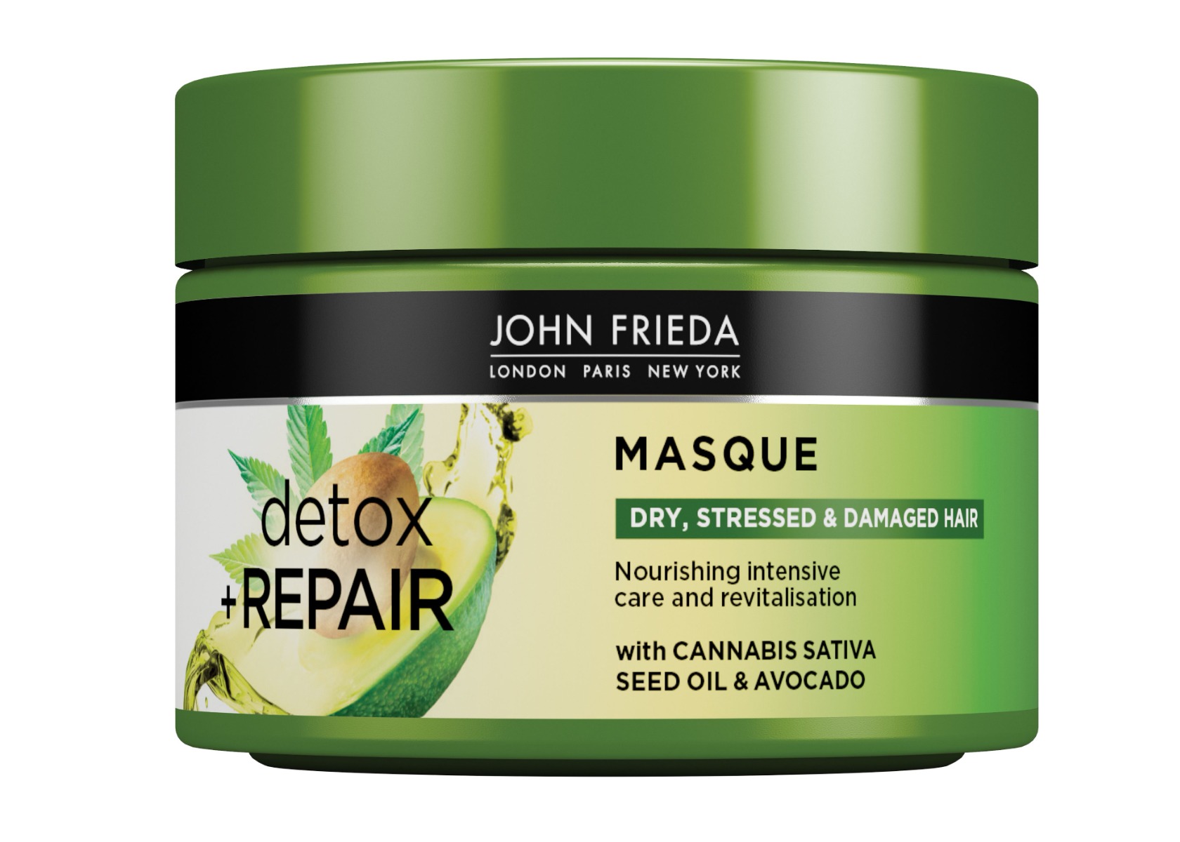 John Frieda Detox & Repair čisticí maska pro poškozené vlasy 250 ml John Frieda