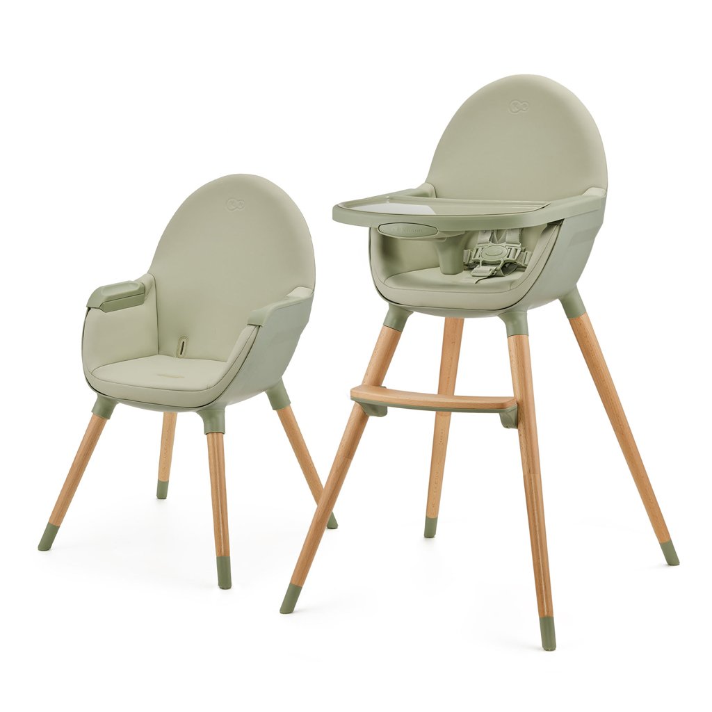 Kinderkraft Židlička jídelní FINI2 Green Kinderkraft