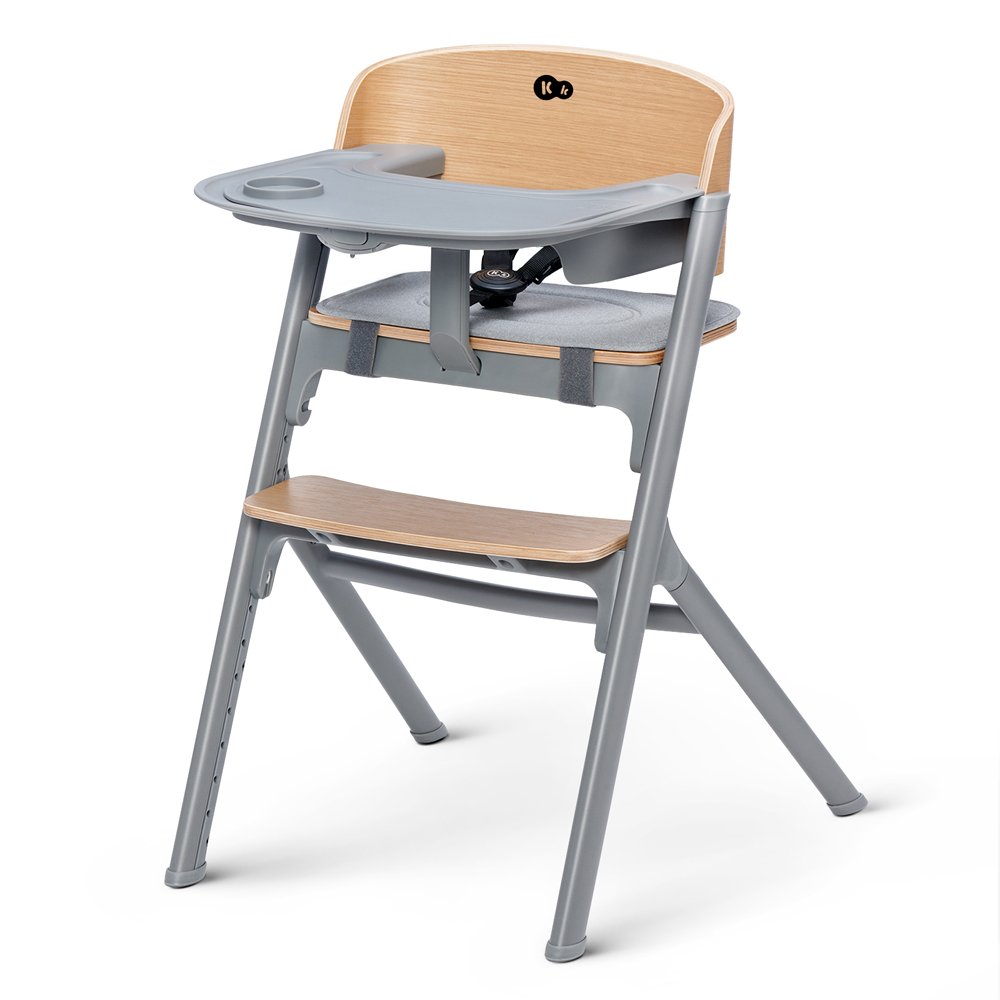 Kinderkraft select Set jídelní židlička Livy Oak + lehátko Calmee
