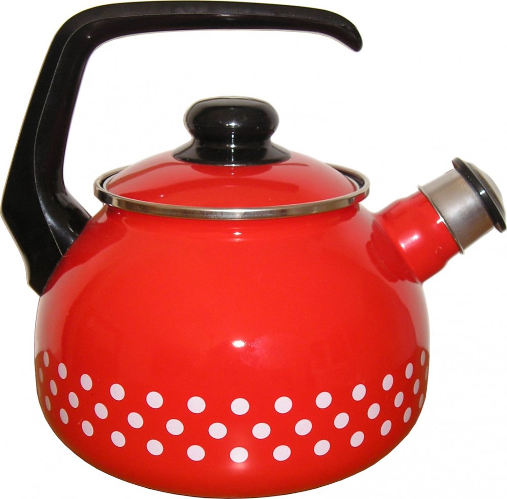 METALAC Čajník červený