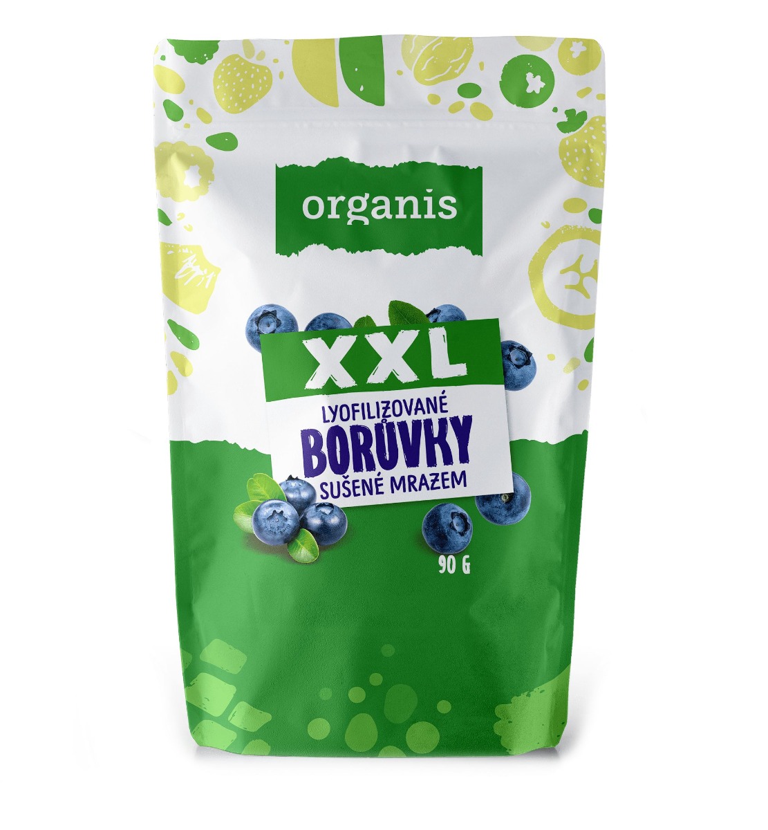 Organis Borůvky sušené mrazem XXL 90 g Organis