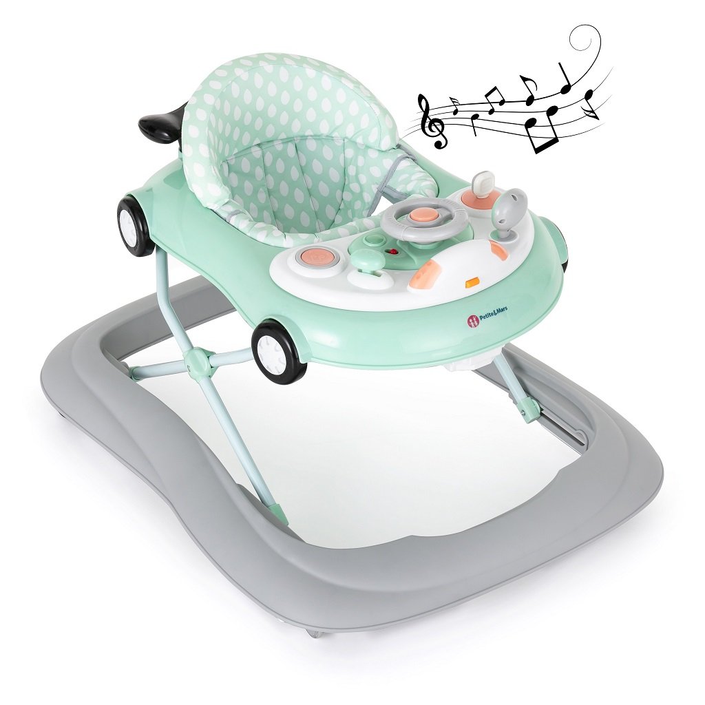 Petite&Mars Chodítko se zvukem Cabrio Green Petite&Mars