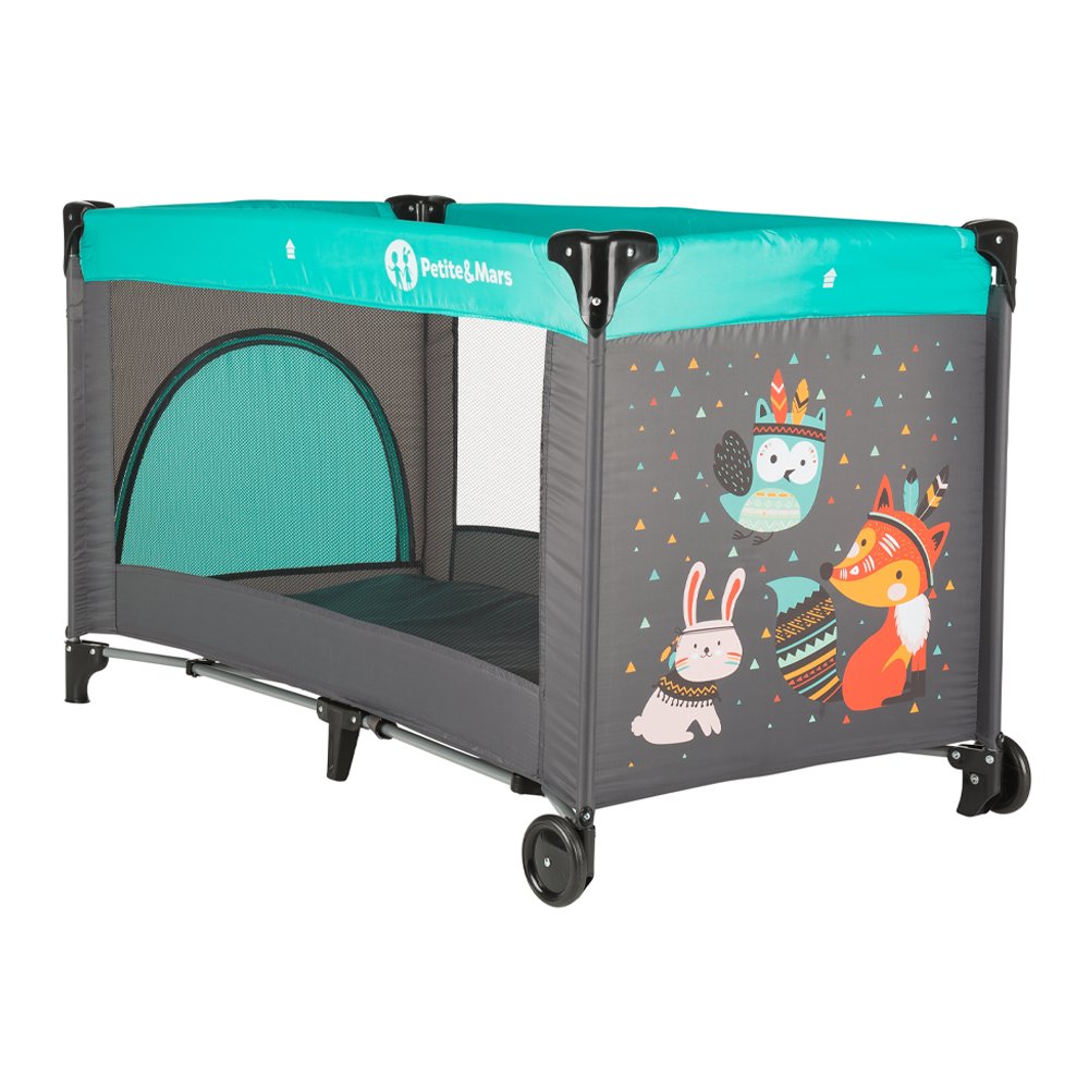 Petite&Mars Postýlka cestovní Koot - Fox Aqua Petite&Mars
