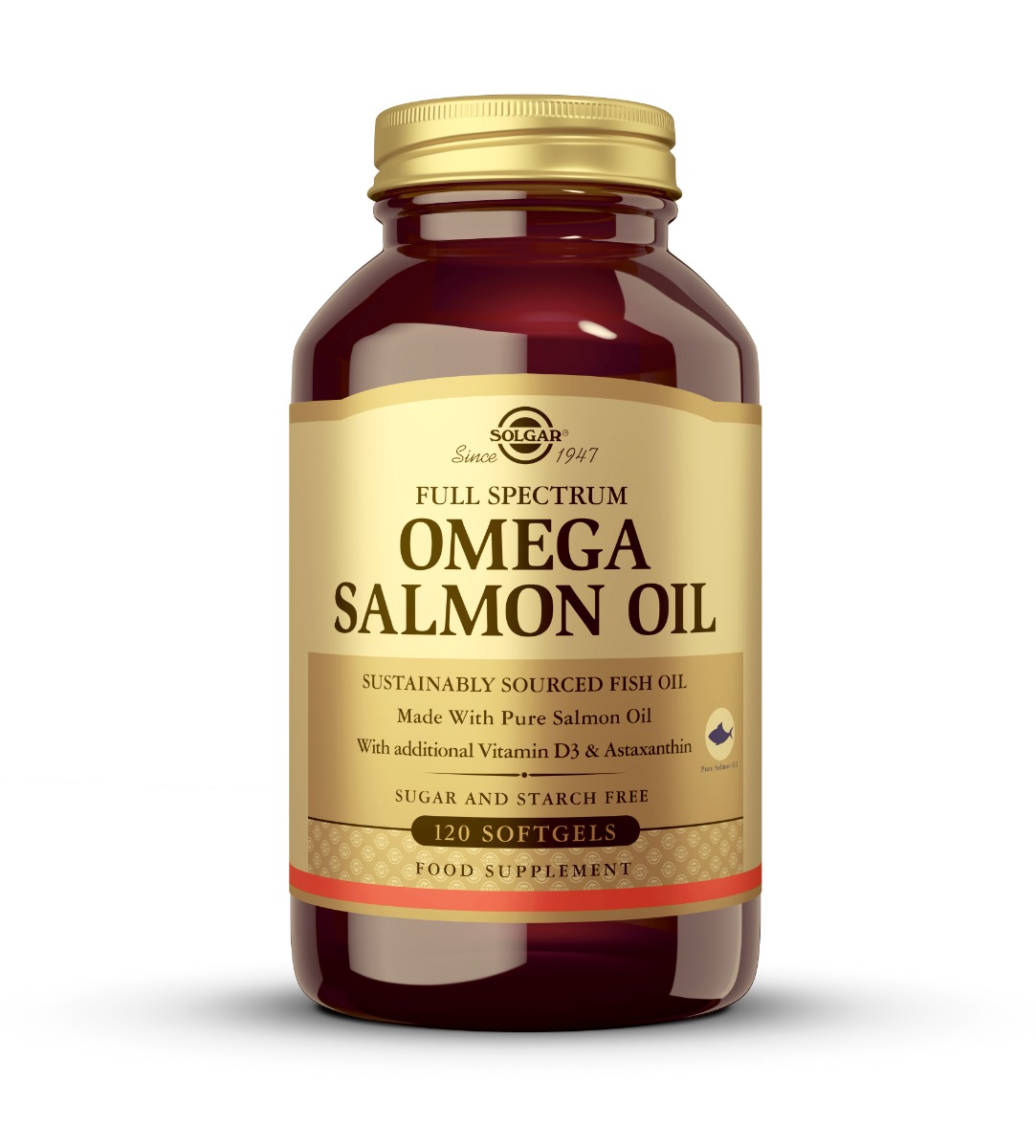 Solgar Full Spectrum Omega Salmon Oil 120 tobolek Solgar