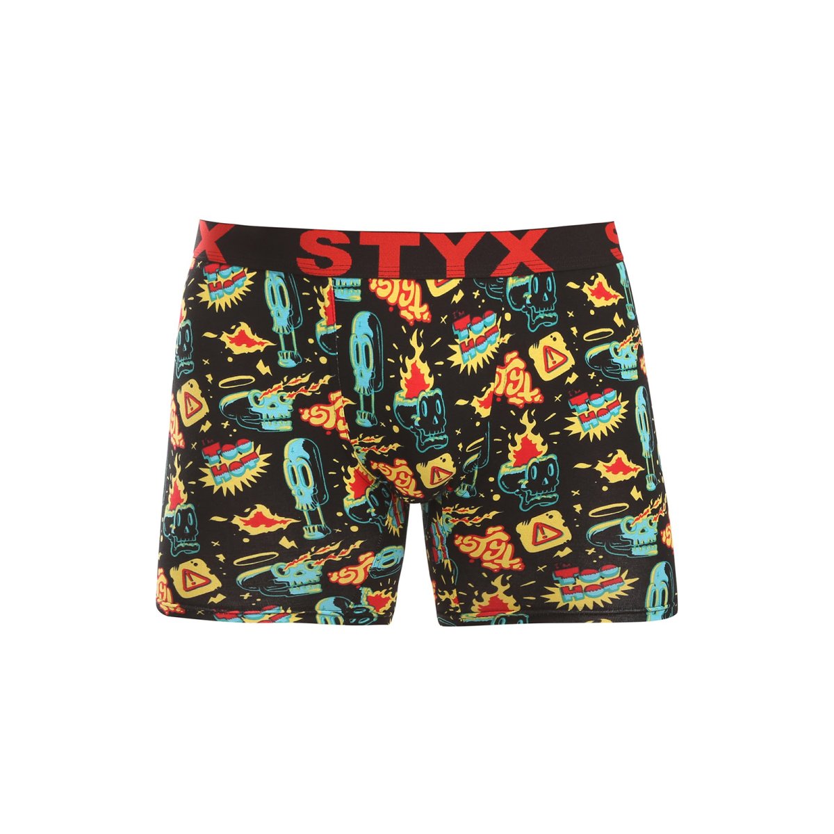 Styx Pánské boxerky long art sportovní guma toohot (UN1458) S Styx