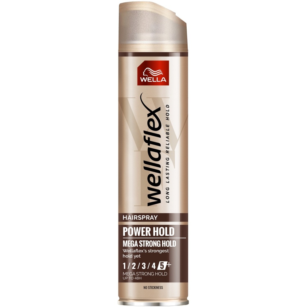 Wella Wellaflex Power Hold Mega Strong Hold lak na vlasy 250 ml Wella
