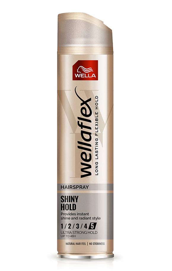 Wella Wellaflex Shiny Hold lak na vlasy 250 ml Wella