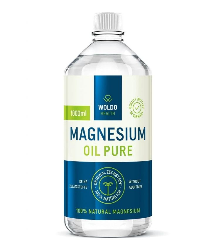 WoldoHealth Hořčíkový masážní olej 1000 ml WoldoHealth