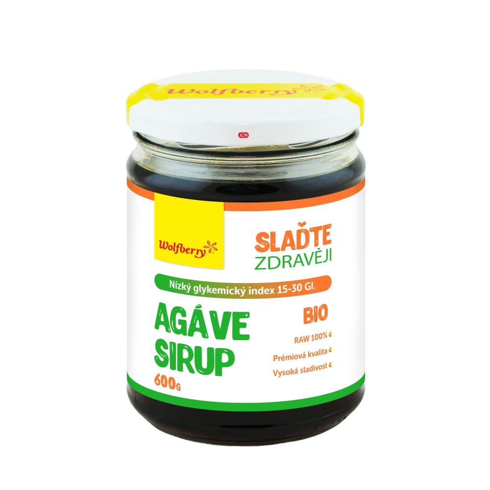 Wolfberry Agáve sirup BIO 600 g Wolfberry