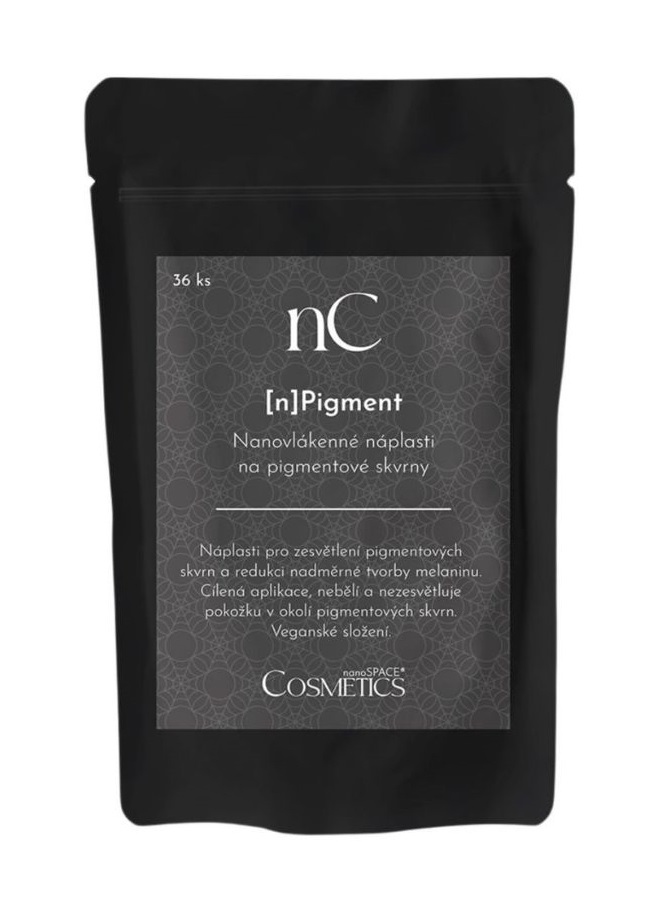 nanoSPACE Cosmetics [n]Pigment Nanovlákenné náplasti 36 ks nanoSPACE Cosmetics