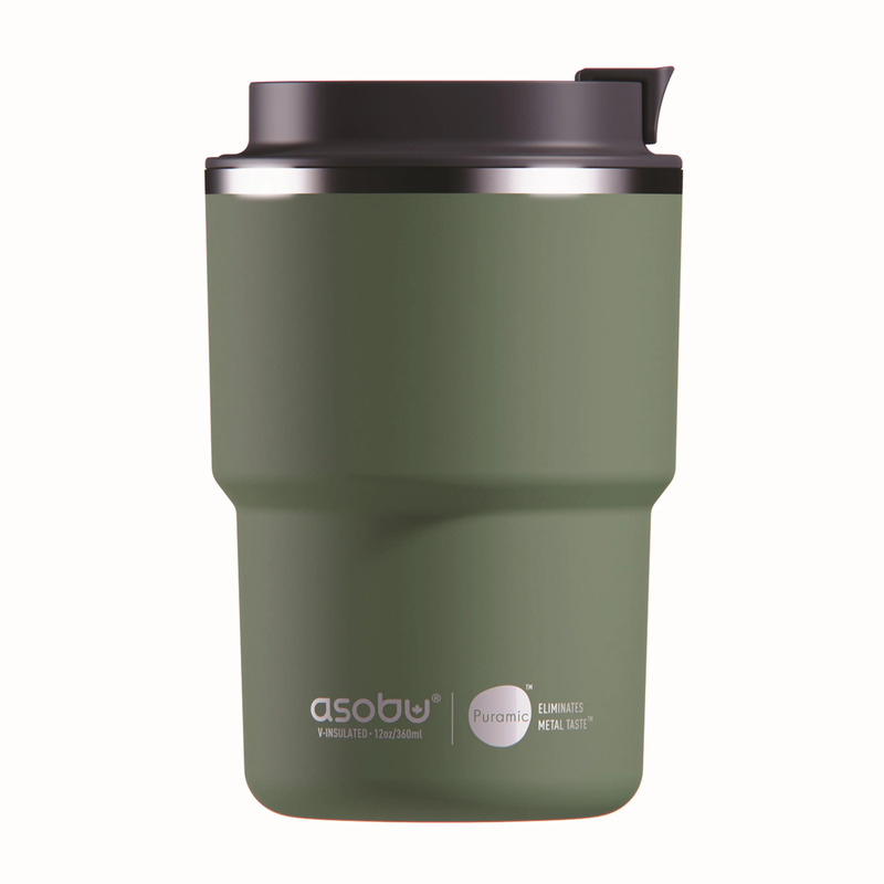 ASOBU MINI PICK-UP cestovní termohrnek GREEN 350 ml ASOBU