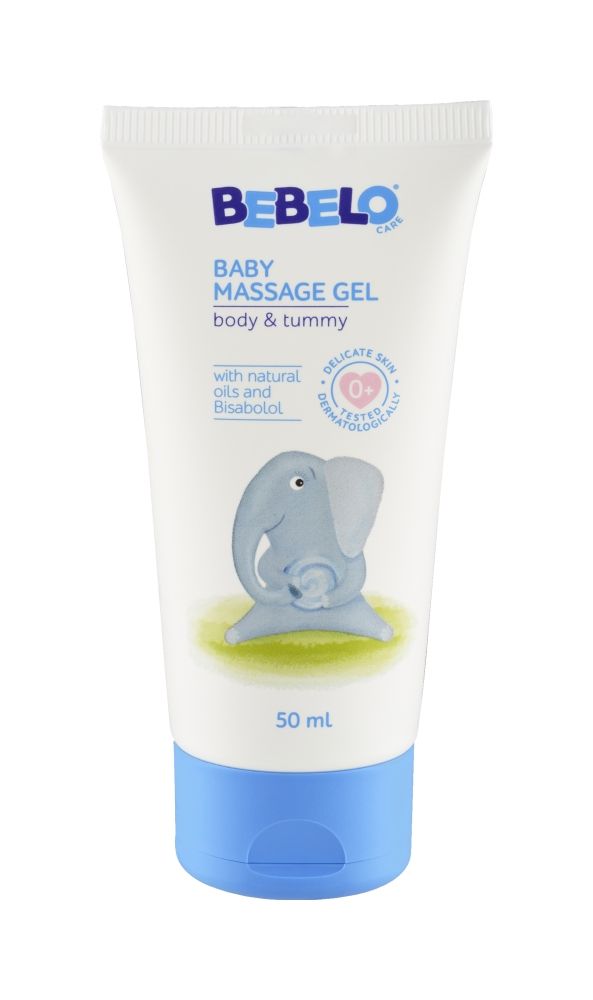 BEBELO Baby massage gel masážní gel 50 ml BEBELO