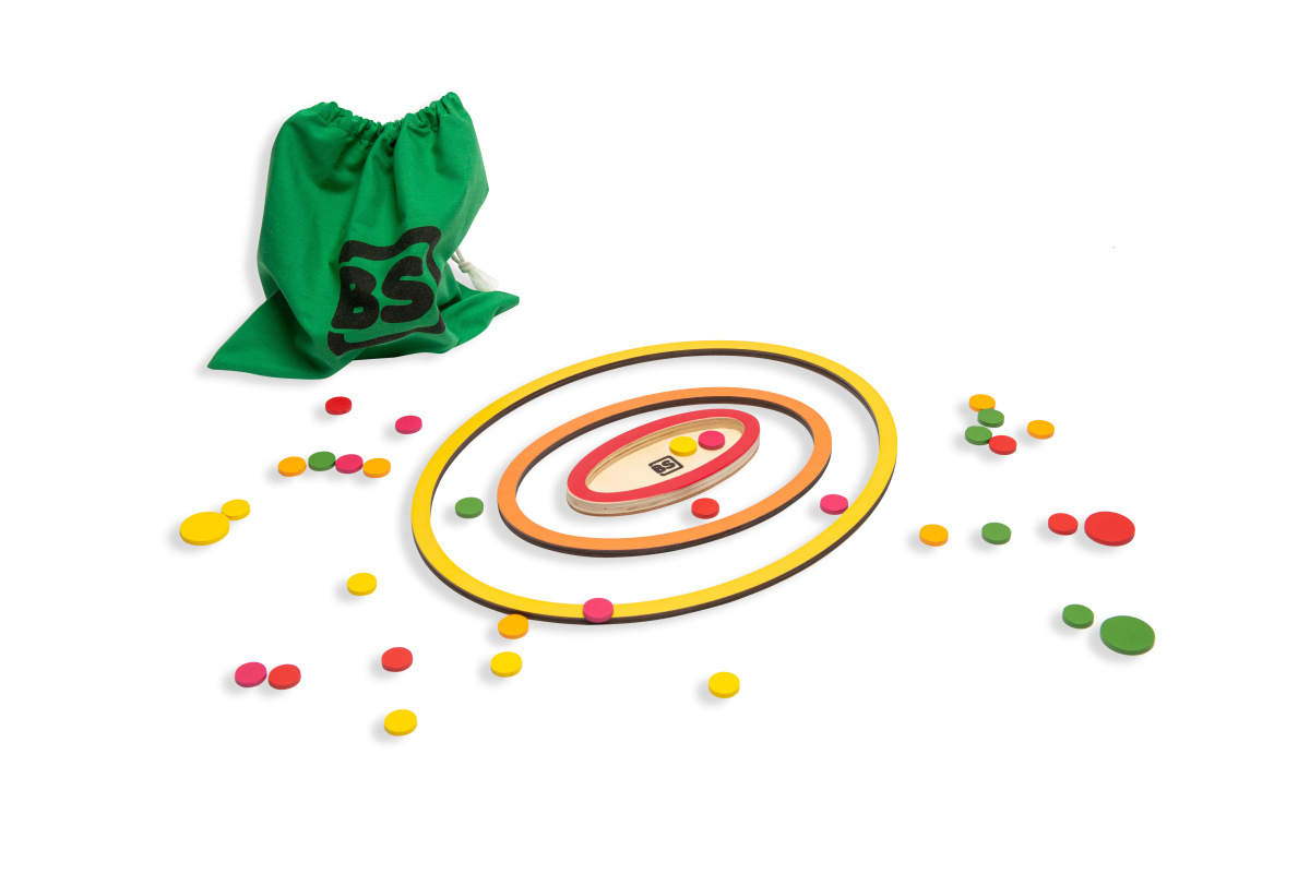 BS Toys Dřevěná hra – blechy BS Toys