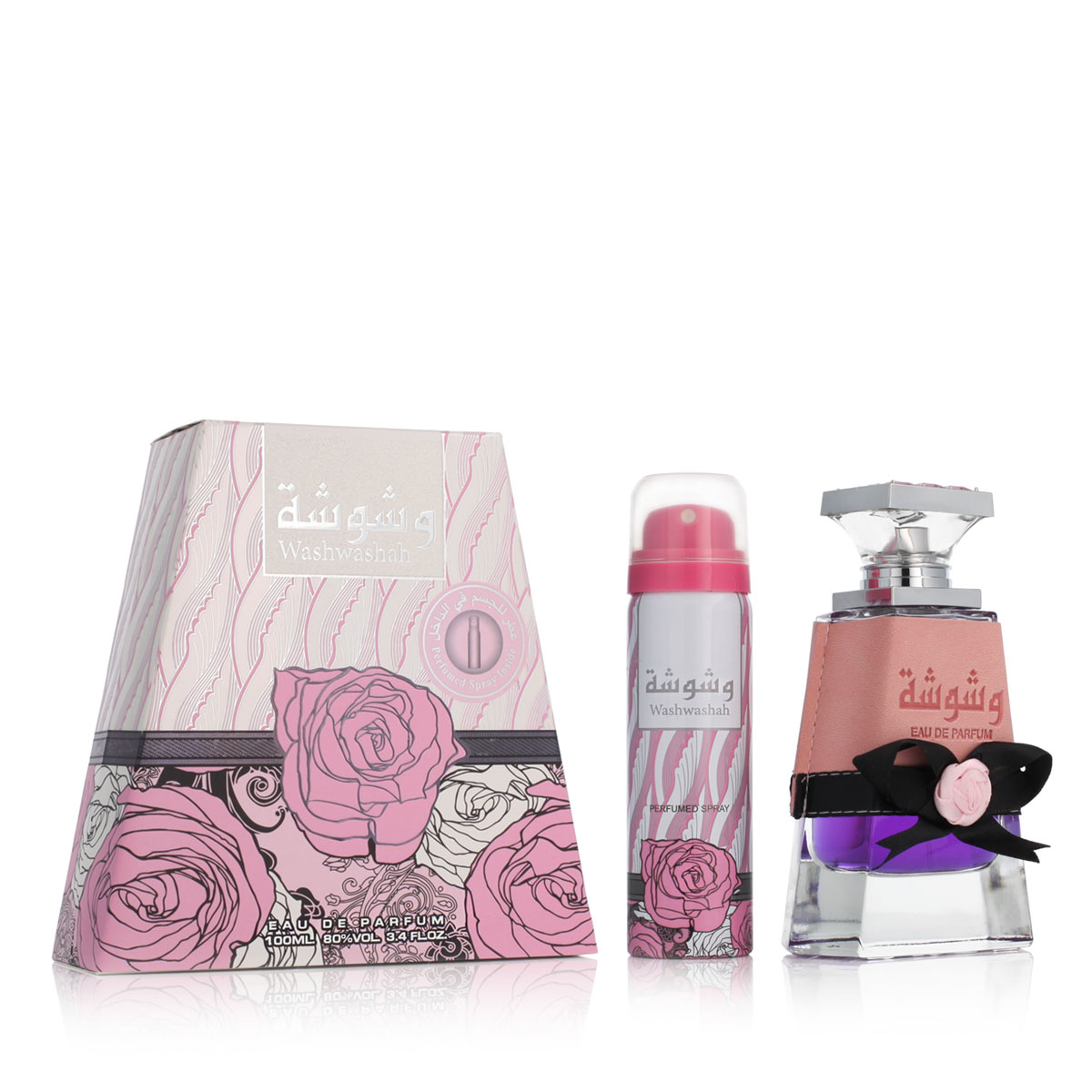 Lattafa Washwashah EDP 100 ml + DEO ve spreji 75 ml W Lattafa