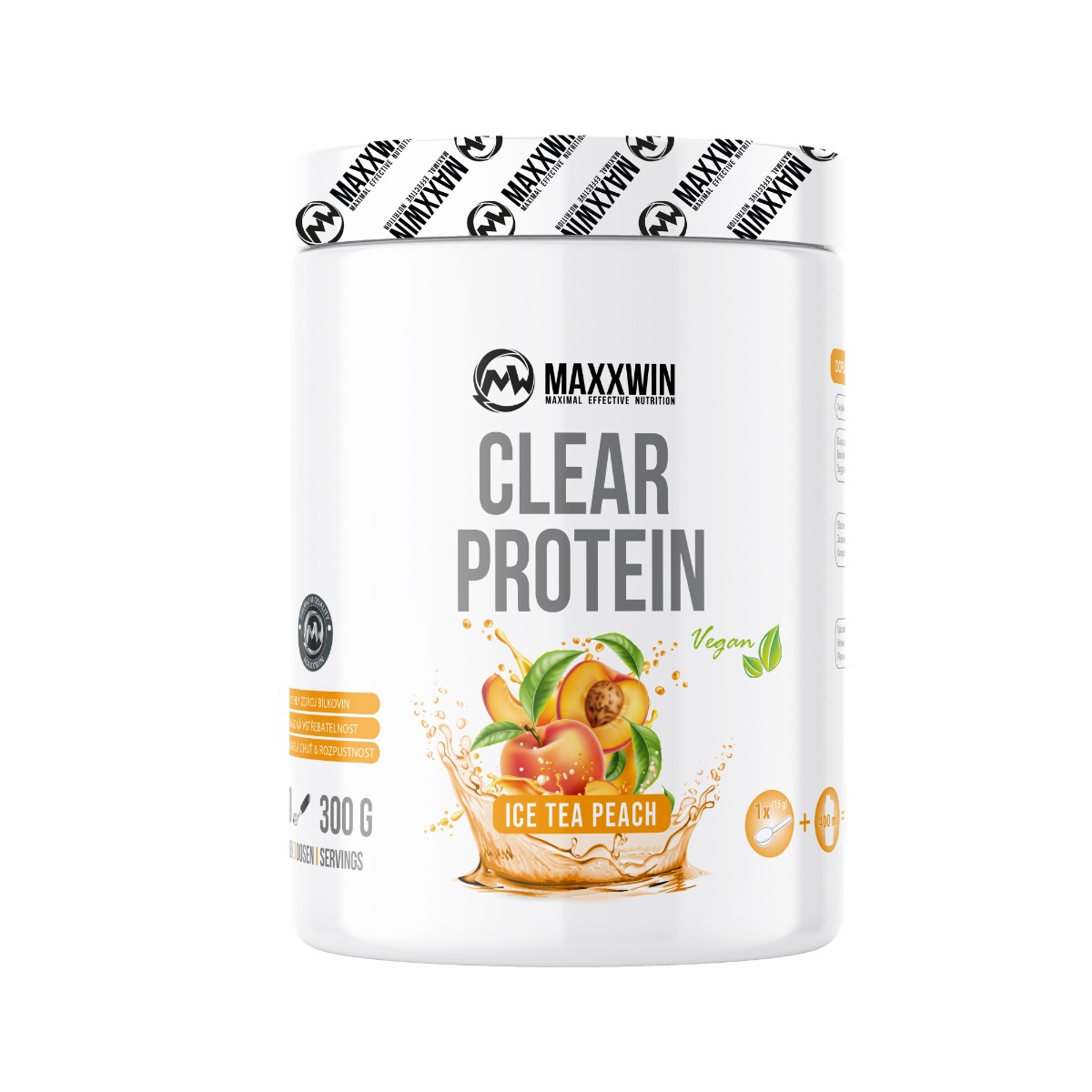 MAXXWIN Clear Protein ice tea peach 300 g MAXXWIN