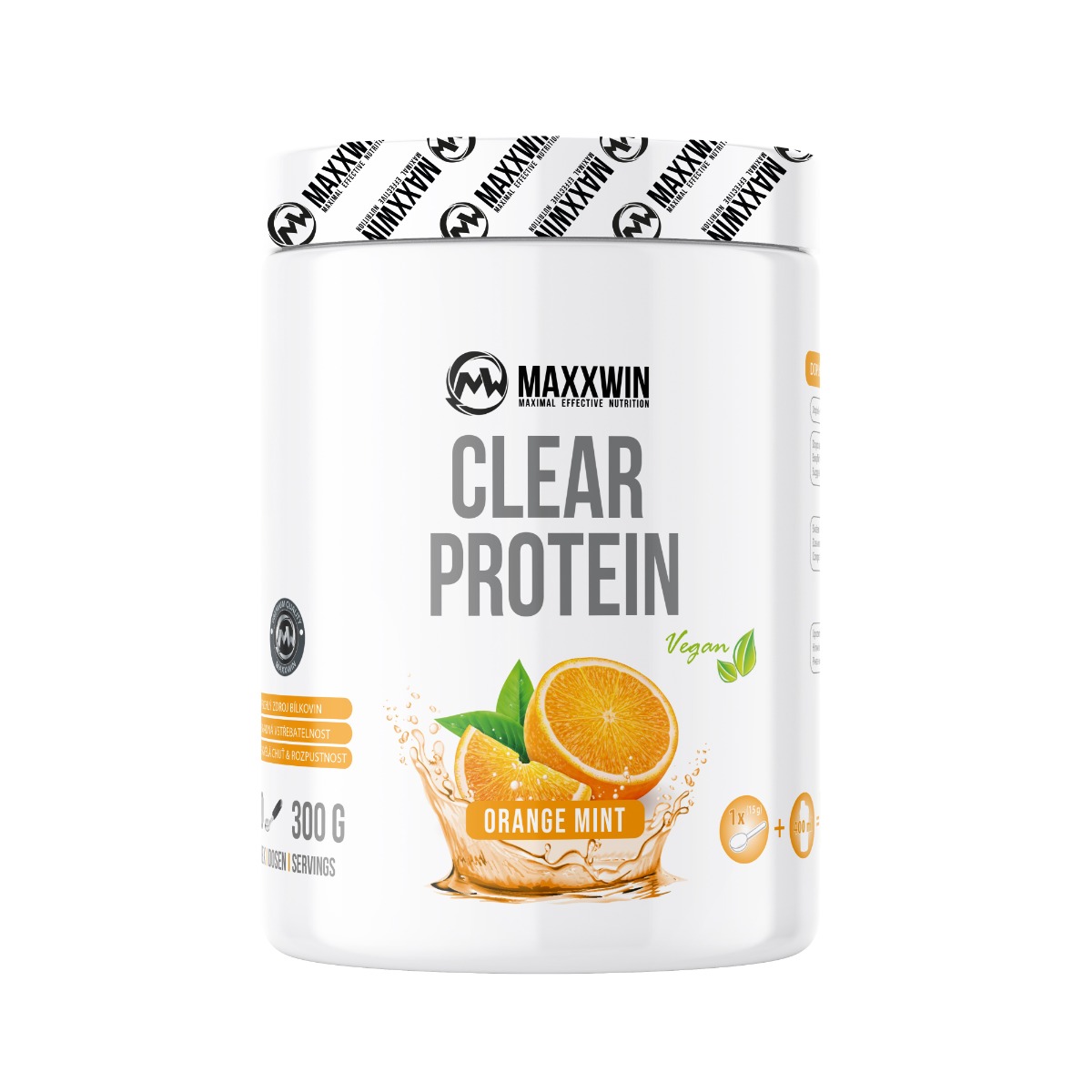 MAXXWIN Clear Protein orange mint 300 g MAXXWIN