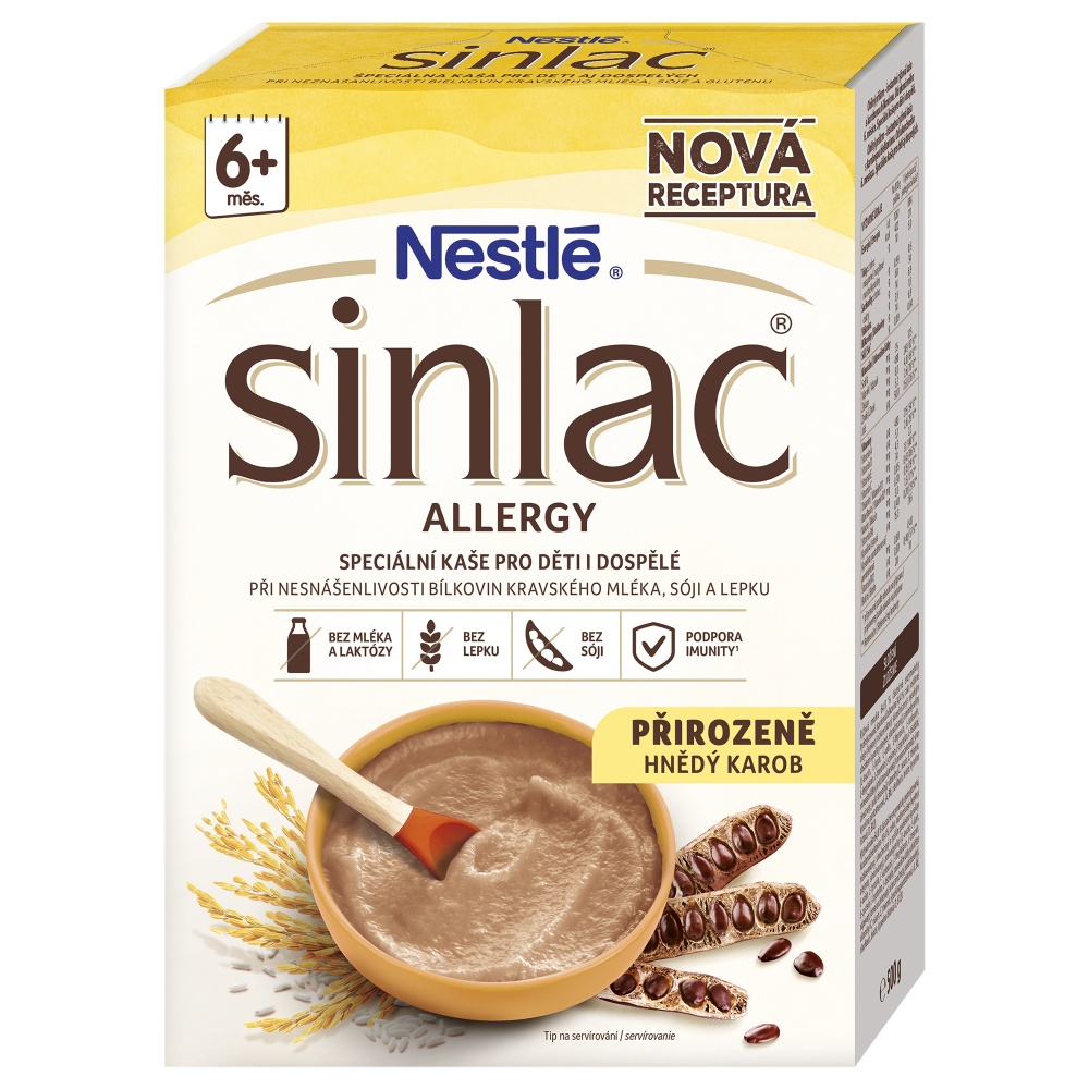 Nestlé Sinlac Allergy nemléčná kaše 500 g Nestlé