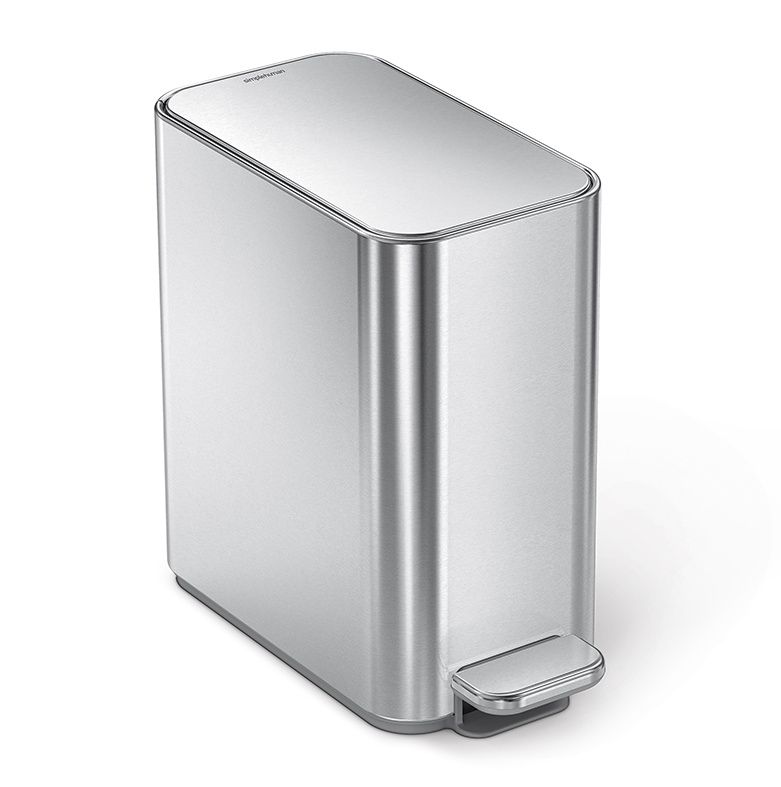 Simplehuman Slim Step Can pedálový odpadkový koš 5 l nerez ocel Simplehuman