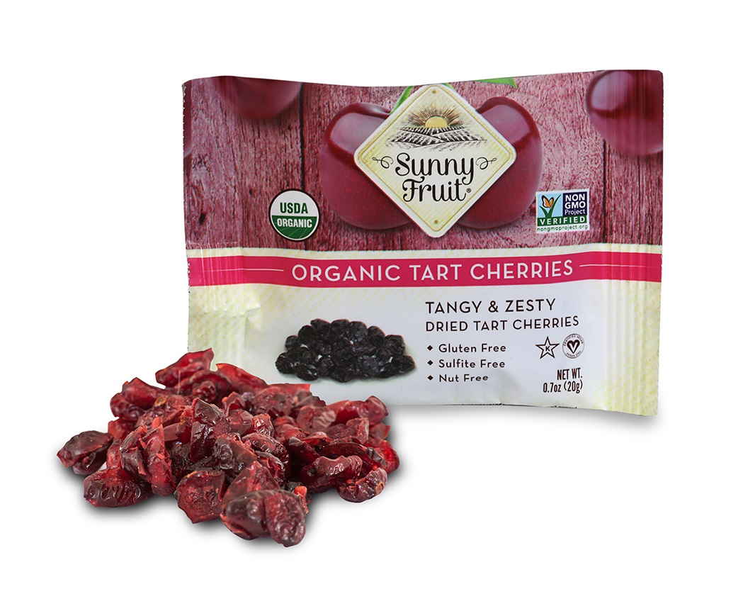 Sunny Fruit BIO Sušené višně s koncentrátem z jablečné šťávy 20 g Sunny Fruit