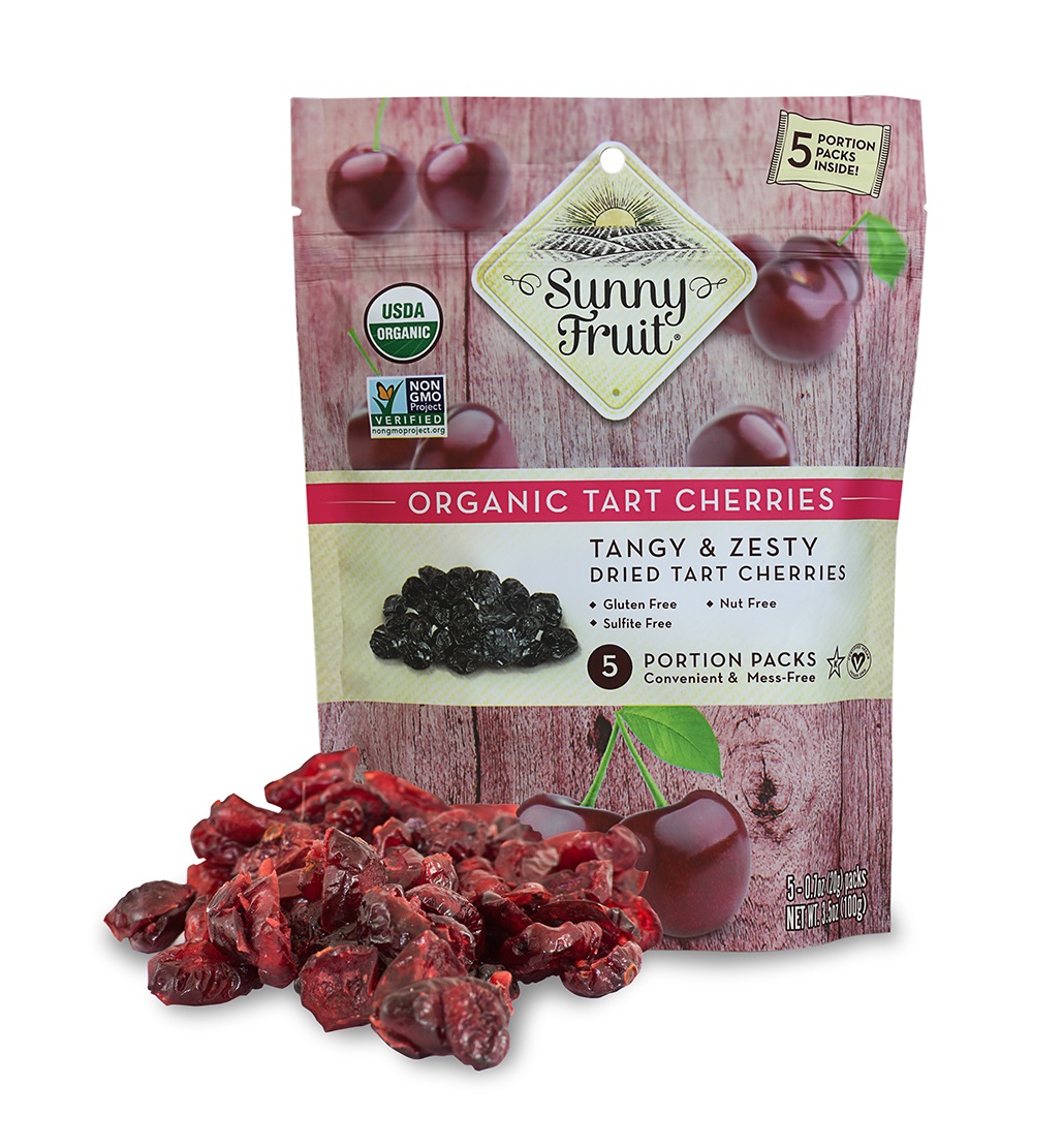 Sunny Fruit BIO Sušené višně s koncentrátem z jablečné šťávy 5x20 g Sunny Fruit