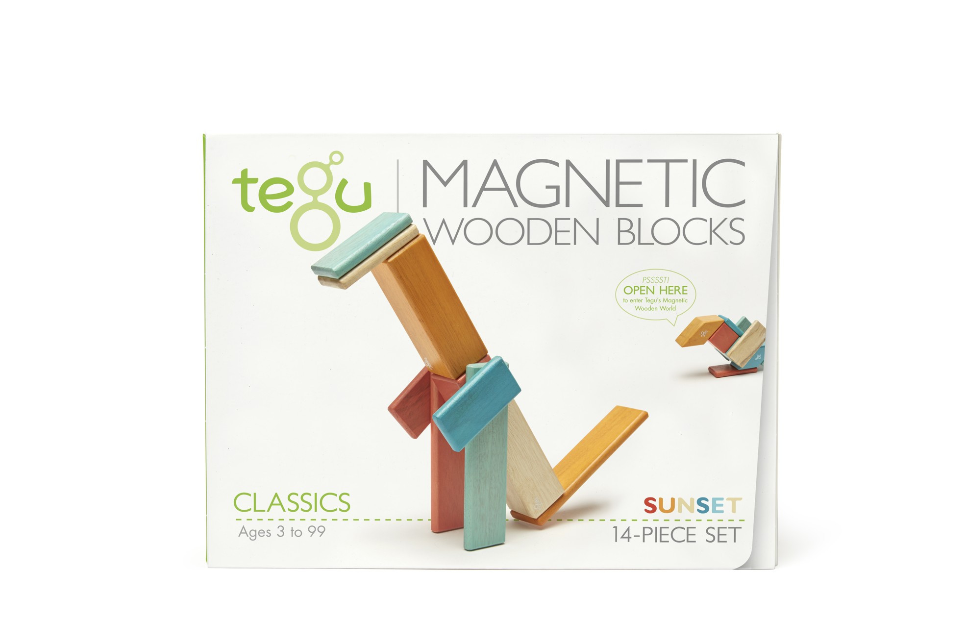 TEGU Magnetická stavebnice Sunset - 14 dílů TEGU