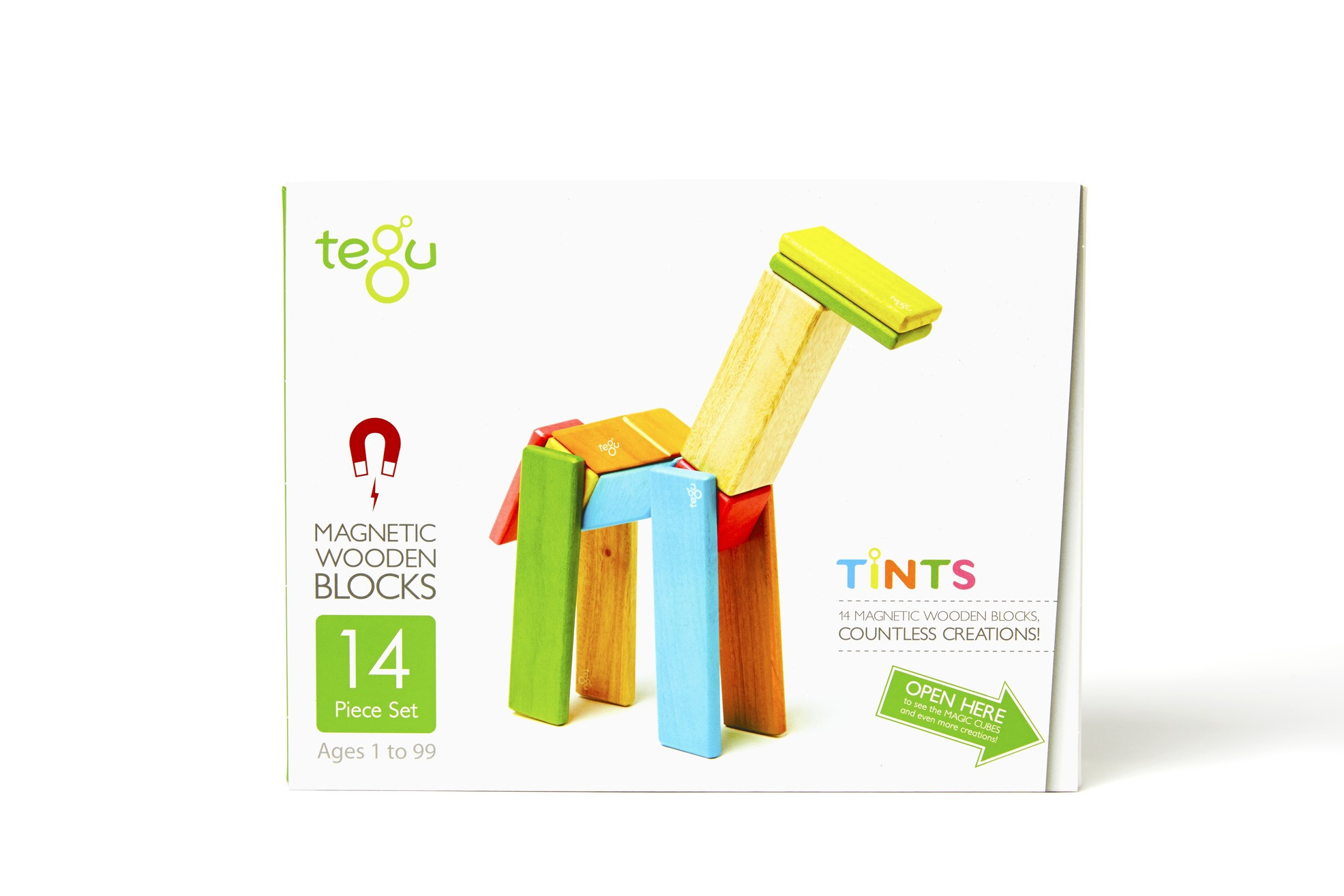 TEGU Magnetická stavebnice Tints - 14 dílů TEGU