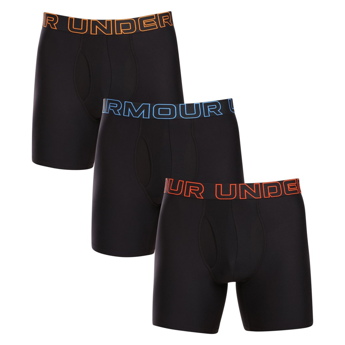 Under Armour 3PACK pánské boxerky černé (1383878 002) 5XL Under Armour